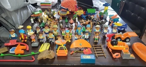 Huge Go Diego Go Dora Lot Nickelodean Train Track Animals People Huge Lot Cover