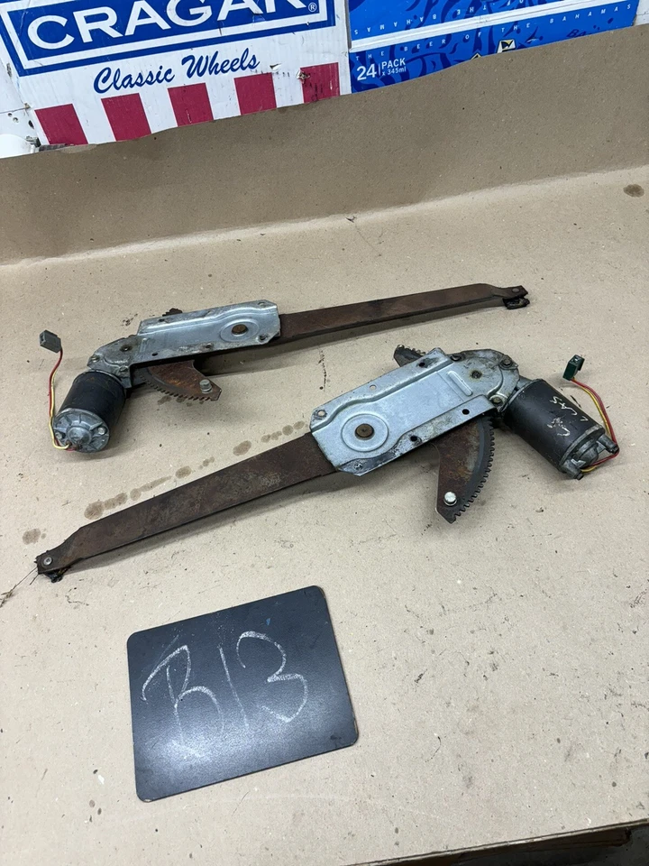 1987 1988 1990 1991 Ford f150 f250 f350 Bronco ¡Juego de reguladores de ventana eléctrica par! Foto 1 de 4