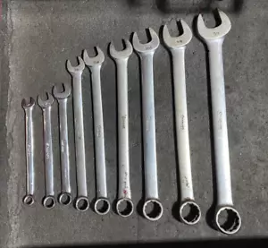 Snap On OEX Combination Wrench Set Vintage 1/4 - 3/4 9pc READ! - Foto 1 di 10