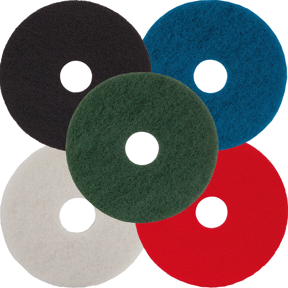 ROBERT SCOTTS 5x Floor Polish Rotary Scrub Pads Machine Buffing Maintenance Cleaning Polishing