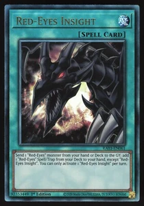 Red-Eyes Insight - RA03-EN061 - Ultimate Rare - Yugioh - Imagen 1 de 1