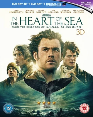 In the Heart of the Sea Blu-ray (2016) Chris Hemsworth, Howard (DIR) cert 12 2 - Image 1 of 2