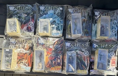 Eaglemoss Chess Collection DC Aquaman Flash Inverso Doomsday Brainiac + Lote de 8 Foto 1 de 3