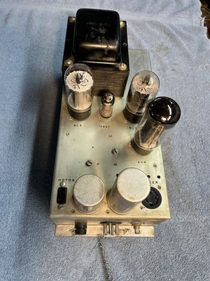 Baldwin-Leslie Tone Cabinet Amp with Full Set of Vintage Tubes, 6L6, 5U4, 12AX7 - Image 1 of 4