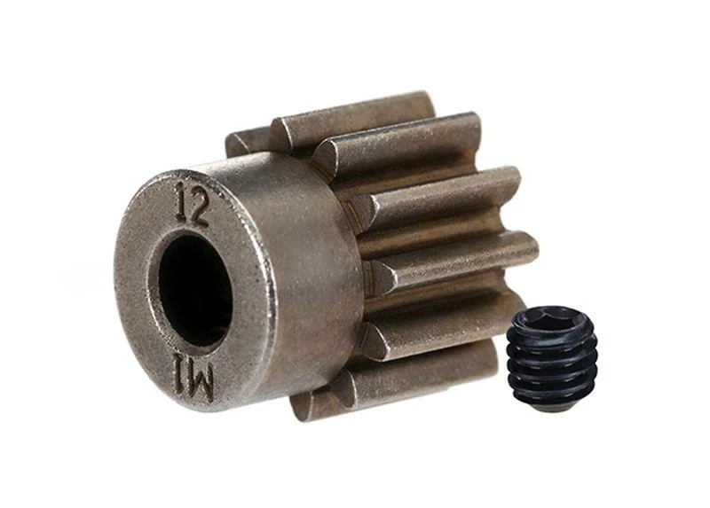 Traxxas Motorritzel 12Z Modul 1 5mm Welle TRX6485X Stahlritzel 6485X Pinion Gear - Bild 1 von 1