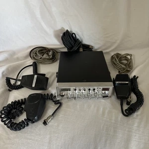 Cobra 148GTL CB Radio 3 Microphones 3 Cords Untested Sold As-Is Lot 7 - Picture 1 of 23