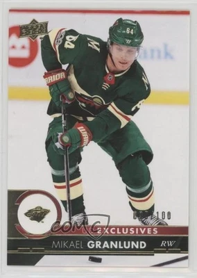 2017-18 Upper Deck Exclusives /100 Mikael Granlund #342 - Image 1 of 2