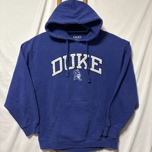 OVB Duke Blue Embroidered Blue Devils Sweatshirt Hoodie Size Large - Picture 1 of 5