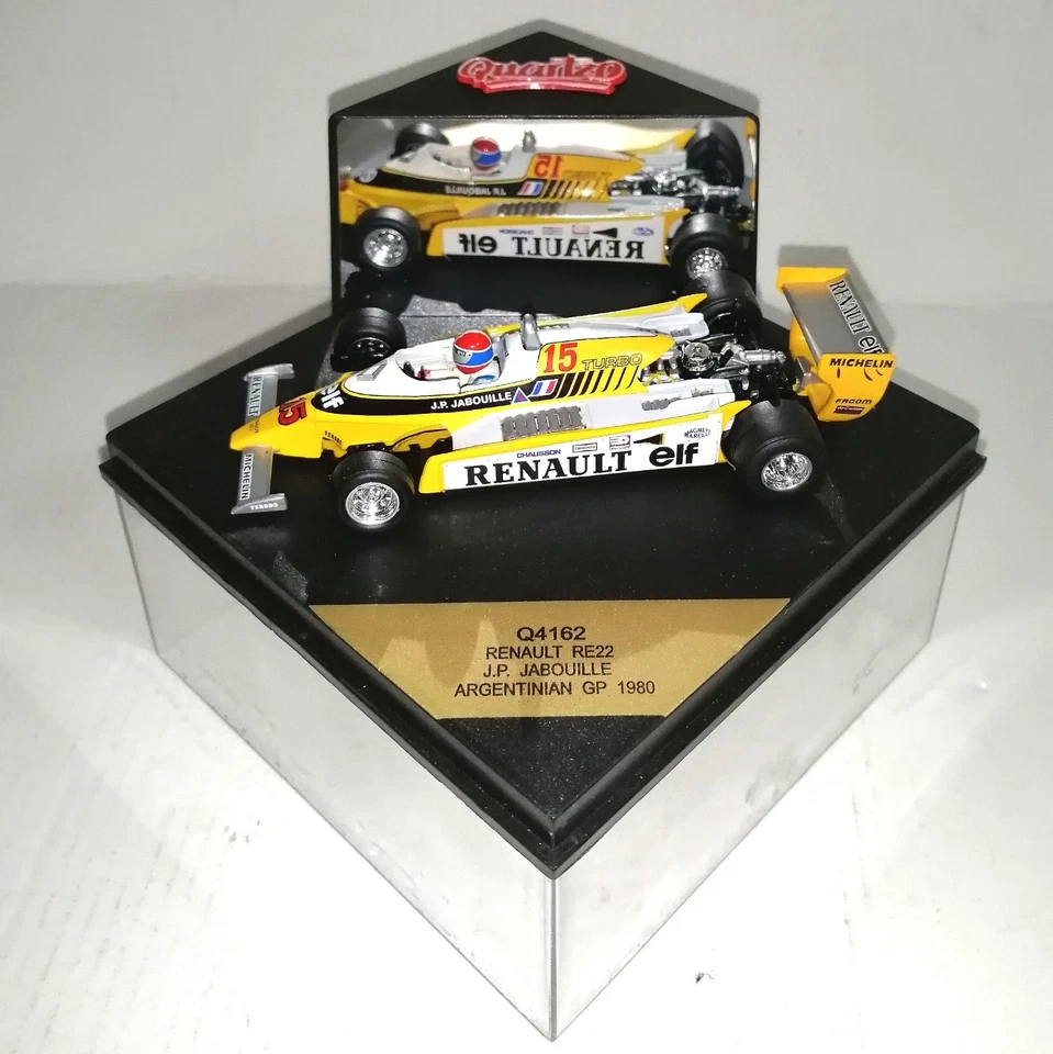 RENAULT RE22 JP JABOUILLE GP ARGENTINA 1980 QUARTZO 1/43 REF.Q4162 - Immagine 1 di 1