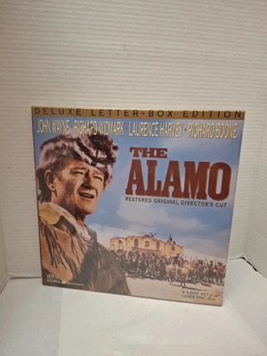 The Alamo: Deluxe Letterbox Edition (3-Disc Laserdisc, 1960)NEW/ SEALED, RARE - Image 1 of 4