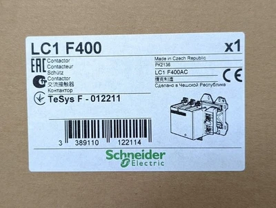Schneider Telemecanique Magnetic Contactors LC1F400 New - Photo 1/2