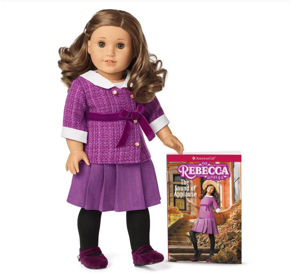 Muñeca American Girl Historical Rebecca Rubin 18" + Libro - NUEVA EN CAJA Foto 1 de 1
