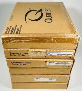 LARGE LOT Quartet Felt Board White Characters Letters Numbers, Misc Size, Fonts - Picture 1 of 13