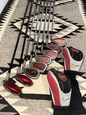 Nike CPR Iron Hybrid Combo Set 5-PW 22 + 26 com Capas de Cabeça Aço Tru Temper OEM - Imagem 1 de 4