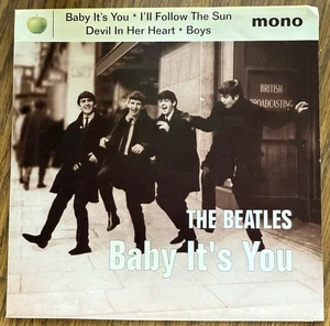 THE BEATLES Baby It's You EP Apple NEAR MINT Vinyl w/ Picture Sleeve 45rpm Mono - Picture 1 of 6