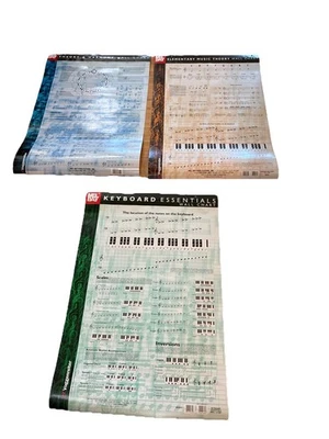 Mel Bay Lot Of 3 Music Theory Wall Charts24' x 35' - Image 1 of 4