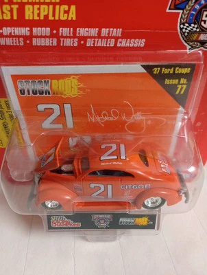 1998 Stock Rods 3,25 дюйма литая копия '37 Ford Coupe #21 Michael Waltrip Citgo - Изображение 1 из 4