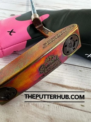 *NEW* Scotty Cameron Custom Torched Rainbow PVD Newport 2 35in Putter - Image 1 of 4