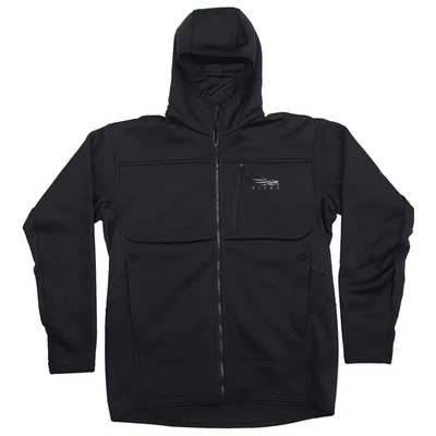 Sitka Gear Traverse Hoody, Black, XXX-Large, Water Repellent (600026-BK-3XL)