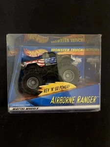 Hot Wheels Monster Jam Truck Airborne Ranger Rev N Go 1/43 Mattel Brand New 2001 - Picture 1 of 6