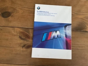 BMW M Cars Sales Brochure 1998 M3 Evo M5 Z3M - Picture 1 of 9