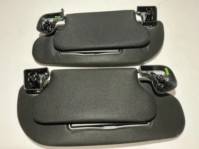 2015-2017 FORD EXPEDITION Sun Visor Pair Front Driver and Passenger sides Black - Image 1 of 4