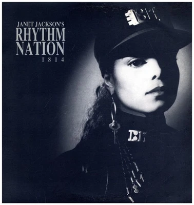 Janet Jackson - Rhythm Nation 1814 '89 LP US ORG!VG+/VG+ - Photo 1/4