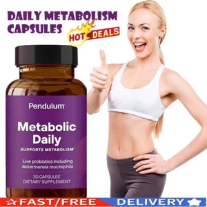 Pendulum Metabolic Daily Multi-Strain Probiotic with Akkermansia 30Capsules 2025 - Bild 1 von 10