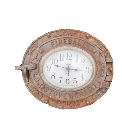 Reloj Raro Antiguo Vintage Estufas Fireball Nº 78. Foto 1 de 4