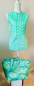 NWT Nike Green Vest Size M With Bag - Picture 1 of 9