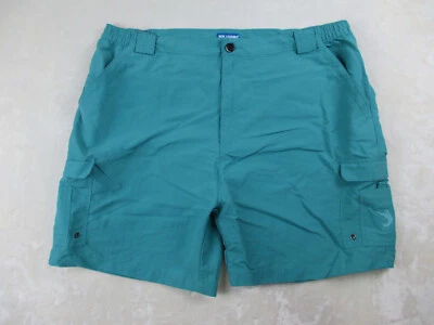 Pantalones Cortos Reel Legends Para Hombre 2XL XXL Verde Carga Ligeros Pesca Informales* Foto 1 de 4