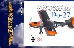 MiniWing Modelle 1/144 DORNIER Do-27 deutsche STOL Flugzeuge - Bild 1 von 5