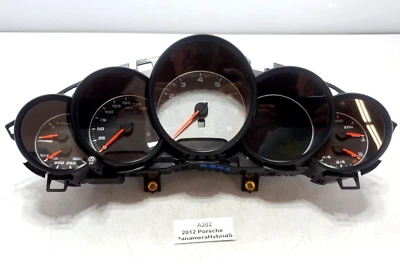 ✅ 2012 2016 OEM Porsche Panamera Hybrid S 970 Instrument Speedometer Cluster - Image 1 of 4