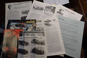 Vintage Model Car Catalog & Newsletter Lot 1971 RIO Solido Sinclairs MORE!  - Picture 1 of 11