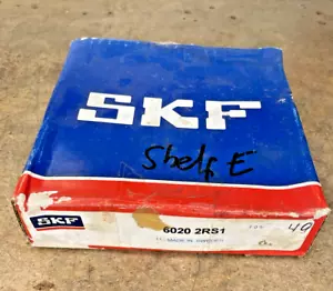 SKF - Cuscinetto a sfera scanalato profondo - #6020 2RS1 - Foto 1 di 3