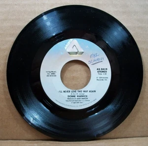 Dionne Warwick - I'll Never Love This Way Again/In Your Eyes (45 RPM, 1979,.... - Bild 1 von 5