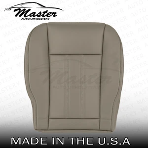 2008-2016 Fits Chrysler Town Country Lower RIGHT Beige Leather SOLID Seat Cover - Imagen 1 de 8