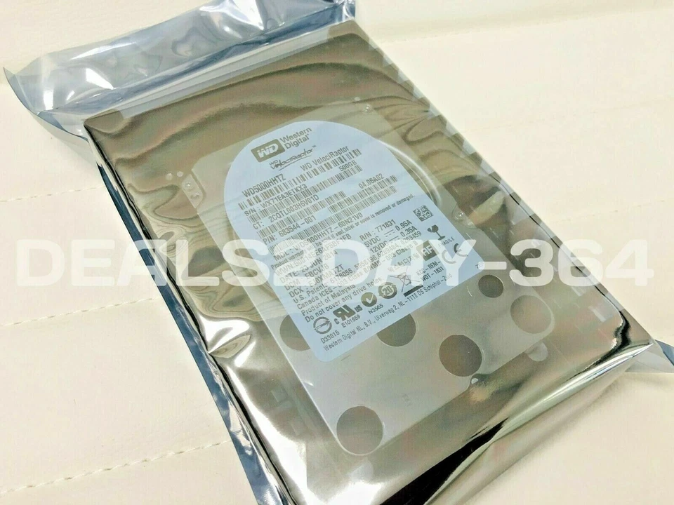 Western Digital VelociRaptor WD5000HHTZ 500GB 10K 6G 64MB 3.5in SATA Hard Drive - Image 1 of 1