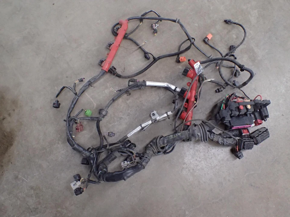 Arnés de cables de motor Audi S4 2013 3,0 L ID# 8K1971072NT falta 1 enchufe Foto 1 de 4