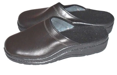 Braun Herren Clogs Gartenclogs Pantoffeln Schlappen Schuhe Gästeschuhe Gr. 40-47