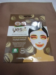 YESto Coconut Hydrate & Restore Ultra Hydrating Paper Mask (1) - Picture 1 of 1