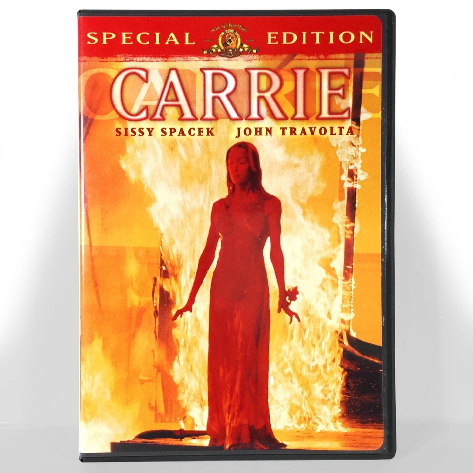 Carrie (DVD, 1976, Widescreen, Special Ed) Like New !  Sissy Spacek   Amy Irving - Image 1 of 3
