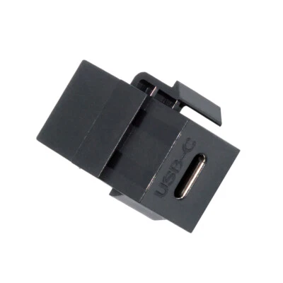 CHENYANG USB2.0 Keystone Jack USB-C Female to Type-C Female Extension Adapter - Image 1 of 4