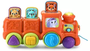 Singing Train Animal Toddlers Learn Press Push Flip Sing Melody Educational Toy - Picture 1 of 8