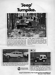 1968 Jeep Jeepster Commando CJ-5 & Wagoneer Original Ad - Picture 1 of 1