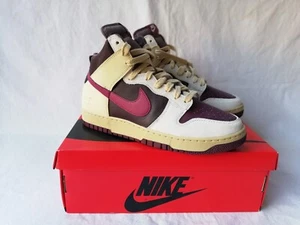 NIKE Dunk High 85 Sneaker Valentine´s Day EU 45 US 12,5 UK 10 Weiß Burgundy NEU! - Bild 1 von 8