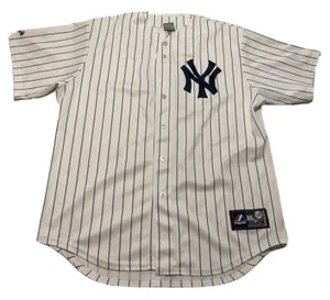 Derek Jeter Majestic New York Yankees Jersey XL Q3 - Picture 1 of 9