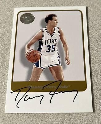 Fleer Greats Of The Game 2001 automático Danny Ferry Duke Blue Devils Foto 1 de 2