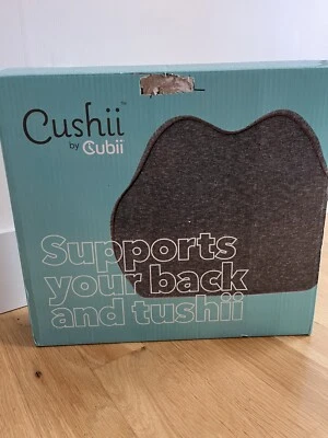 Cojín Soporte Lumbar Cubii Cushii Ergonómico Ajustable Postura Espalda Comodidad Foto 1 de 4