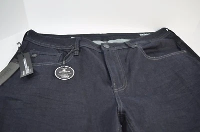 HOMBRE BUFFALO DAVID BITTON NEGRO RECTO ELÁSTICO TALLA W38 X L34 NUEVO CON ETIQUETAS $119 Foto 1 de 3